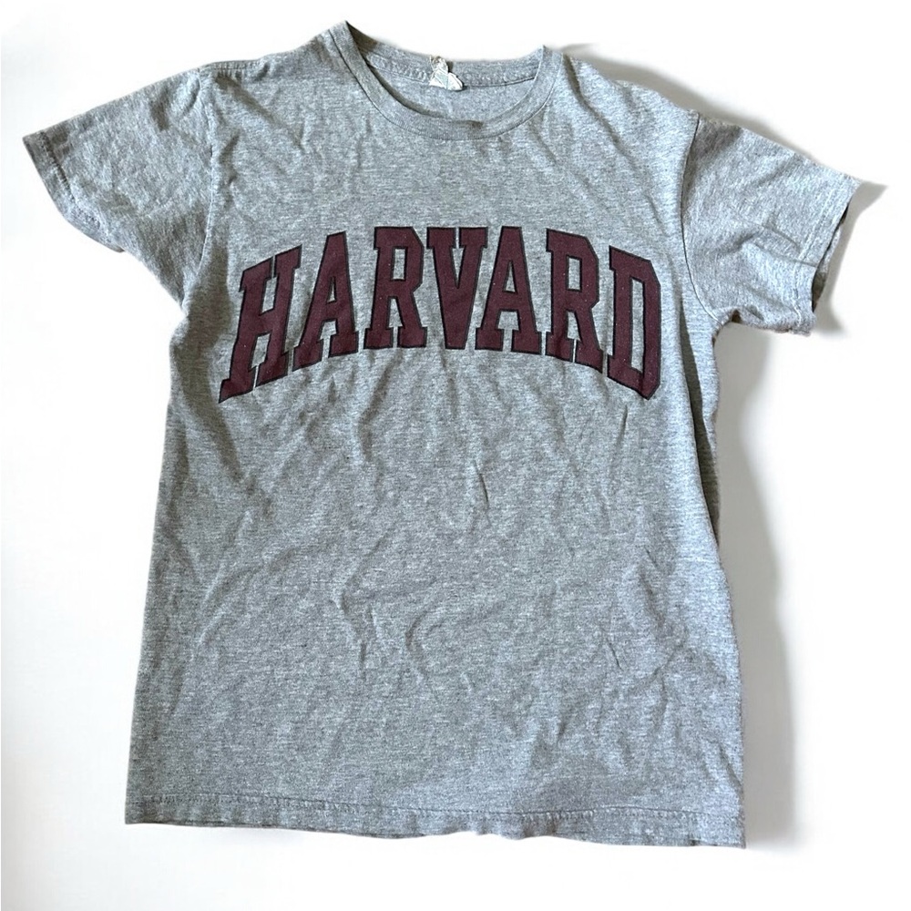 Vintage Harvard Delta Gray T-Shirt S